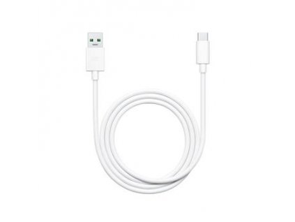 DL129 Realme USB-C Datový Kabel Fast Charge 65W 1m White (Bulk)