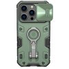 Nillkin CamShield Armor PRO Zadní Kryt pro Apple iPhone 14 Pro Dark Green