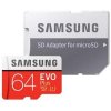 microSDXC 64GB EVO Plus Samsung Class 10 vč. Adapteru