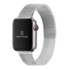 Tactical 338 Loop Magnetický Kovový Řemínek pro Apple Watch 1/2/3/4/5/6/7/8/9/SE 38/40/41mm Silver