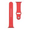 Tactical 498 Silikonový Řemínek pro Apple Watch 1/2/3/4/5/6/7/8/9/SE 42/44/45mm Red