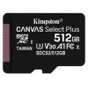 microSDXC 512GB Kingston Canvas Select Plus Class 10 bez Adapteru