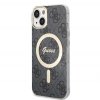 Guess IML 4G MagSafe Zadní Kryt pro iPhone 14 Black