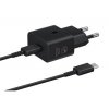 EP-T2510XBE Samsung USB-C 25W Cestovní nabíječka Black