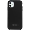 Audi Silicone Zadní Kryt pro iPhone 11/XR Black