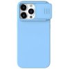 Nillkin CamShield Silky Silikonový Kryt pro Apple iPhone 15 Pro Blue Haze