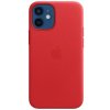 MHK73ZM/A Apple Kožený Kryt vč. MagSafe pro iPhone 12 mini Red