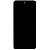 Motorola G04 LCD Display + Dotyková Deska + Přední Kryt Black (Service Pack)