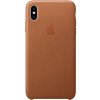 MRWV2ZM/A Apple Kožený Kryt pro iPhone XS Max Saddle Brown