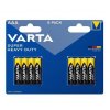 Varta Super Heavy Duty AAA Baterie 8ks