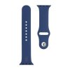 Tactical 837 Silikonový Řemínek pro Apple Watch 1/2/3/4/5/6/7/8/9/SE 38/40/41mm Navy Blue