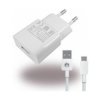 HW-050100E01W Huawei USB Cestovní nabíječka + microUSB Dat. Kabel White (Bulk)