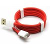 OnePlus 3 3T Original USB-C Datový kabel 0,95m White/Red (Bulk)