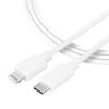 Tactical Smooth Thread Cable USB-C/Lightning 2m White