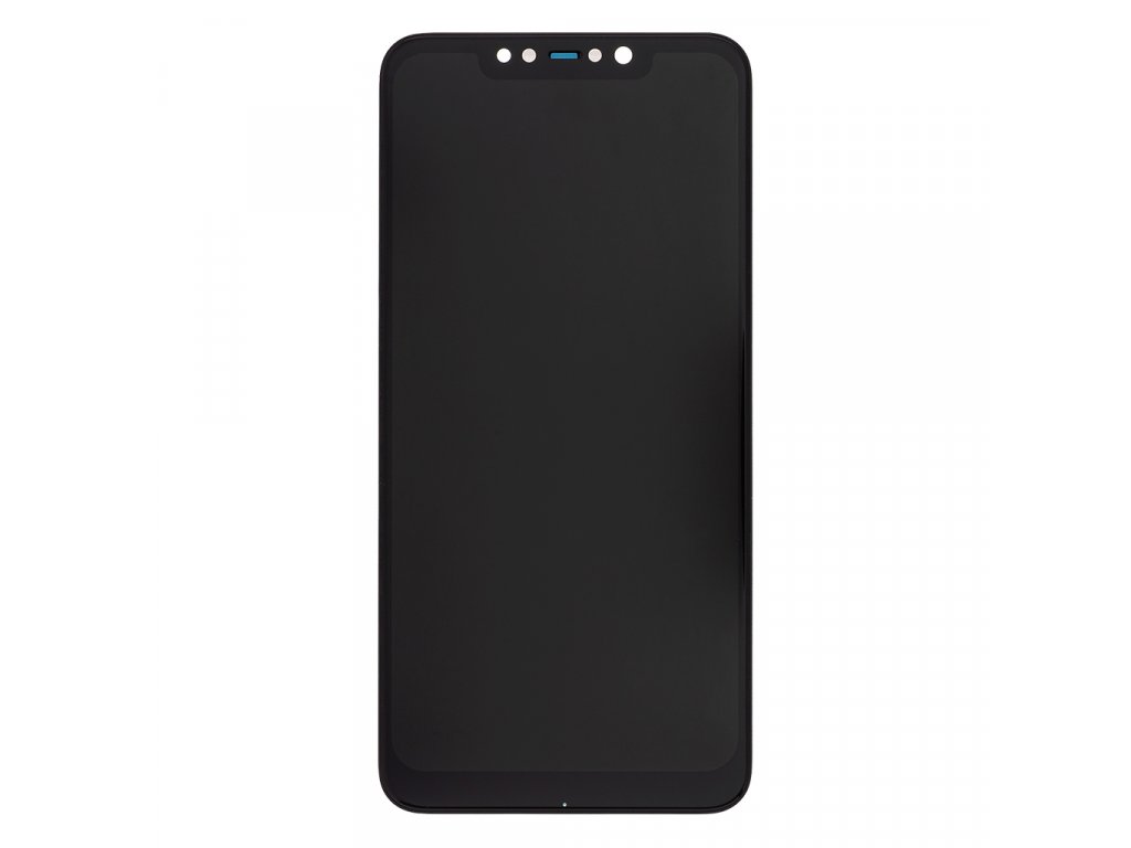 LCD Display + Dotyková Deska + Přední Kryt pro Xiaomi PocoPhone F1 Black POCO F1