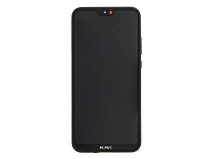 LCD Display + Dotyková Deska + Přední Kryt Huawei P20 Lite Black