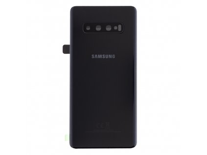 Samsung G975 Galaxy S10+ Plus Kryt Baterie Prism Black (Service Pack)