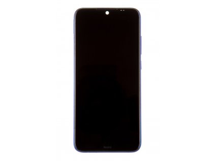 LCD Display + Dotyková Deska + Přední Kryt pro Xiaomi Redmi Note 8T Blue