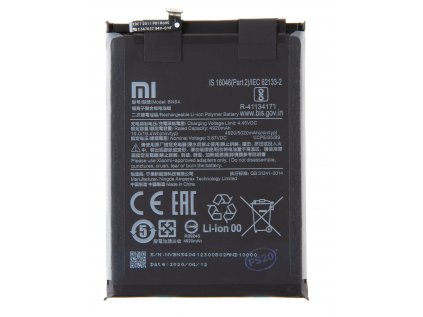 Originální Baterie Xiaomi Redmi 9 / Redmi Note 9 -BN54 - 5020mAh (Service Pack)