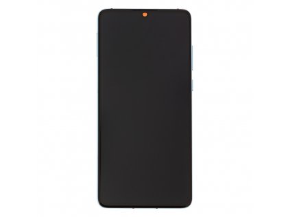 Originál LCD Display + Dotyková Deska + Přední Kryt Huawei P30 Aurora Blue (Service Pack)