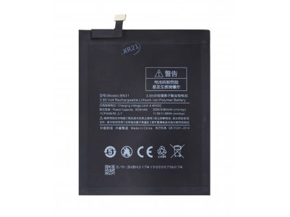 Baterie Xiaomi Mi 5x / Mi A1, Redmi Note 5A, Redmi S2 - BN31 - 3080mAh (OEM)