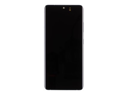 Originál LCD display + Dotyk + Přední kryt Samsung SM-G998 Galaxy S21 Ultra Phantom Silver (Service Pack)