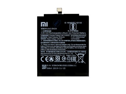 Xiaomi Redmi 5A Baterie - BN34 3000mAh (Service Pack)