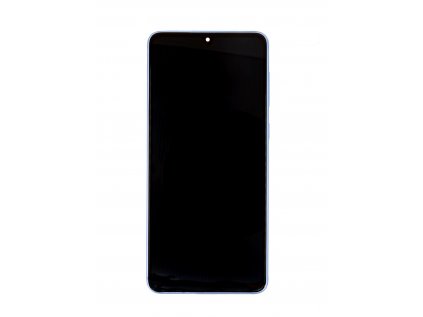 Originál LCD display + Dotyk + Přední kryt Samsung A336B Galaxy A33 5G Awesome Blue (Service Pack)