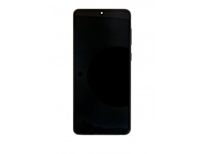 Originál LCD display + Dotyk + Přední kryt Samsung A336B Galaxy A33 5G Awesome Black (Service Pack)