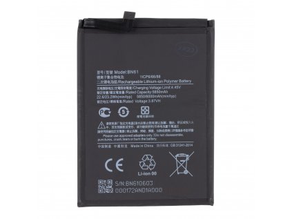 Baterie Xiaomi Poco X3 NFC / X3 Pro - BN61 - 6000mAh (OEM)