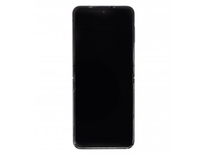 Originál LCD display + Dotyk + Přední Kryt Samsung F721 Galaxy Z Flip 4 5G Graphite (Service Pack)