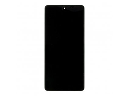 Originál LCD Display + Dotyková Deska + Přední Kryt pro Xiaomi Redmi Note 12 Pro 5G Black (Service Pack)