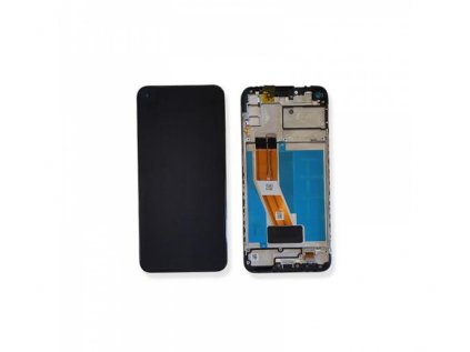 Originál LCD + dotyk + rámeček pro Samsung Galaxy A11 A115 2020 černá (Service Pack)