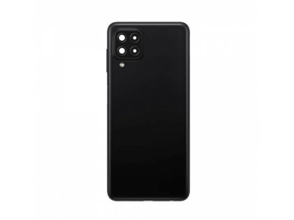 Zadní kryt + čočky + rámeček pro Samsung Galaxy A22 4G A225 černá (OEM)