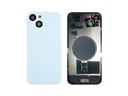 back cover glass for apple iphone 15 plus blue