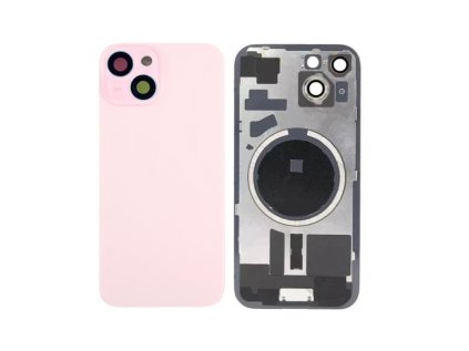 back cover glass for apple iphone 15 plus pink