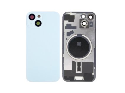 back cover glass for apple iphone 15 plus blue