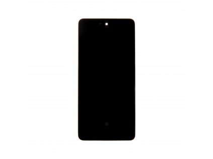 LCD display + Dotyk + Přední Kryt Samsung A525/A526 Galaxy A52/A52 5G/A52s 5G Black OLED