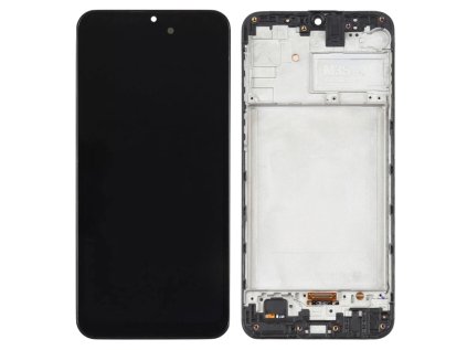 LCD Display Folder with Touch Screen for Samsung Galaxy M21 Black with Frame OLED