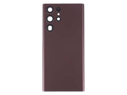 Samsung Galaxy S22 Ultra S908B Zadní Sklo - Kryt baterie Burgundy