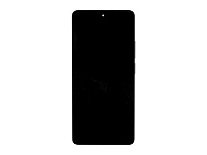 Originál LCD Display + Dotyková Deska + Přední Kryt pro Xiaomi Redmi Note 13 Pro 4G Black (Service Pack)