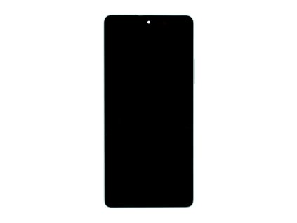 Originál LCD Display + Dotyková Deska + Přední Kryt pro Xiaomi Redmi Note 13 5G Blue Ocean Teal (Service Pack)