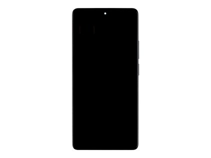 Originál LCD Display + Dotyková Deska + Přední Kryt pro Poco M6 Pro 4G Black (Service Pack)