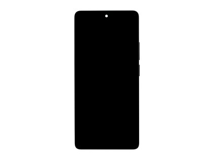 LCD Display + Dotyková Deska + Přední Kryt pro Xiaomi Redmi Note 13 Pro 4G Midnight Black OLED