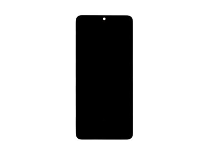 LCD display + Dotyk + Přední Kryt pro Samsung A415 Galaxy A41 Black OLED