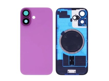 iPhone 16 Back Cover Glass Pink