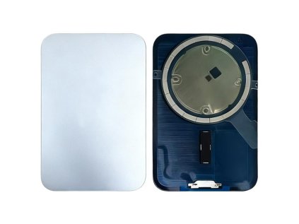 iPhone 17 Pro rear Back Glass with magnets Silver