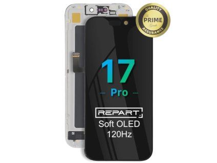 iPhone 17 Pro LCD Display + dotyk Repart OLED Prime