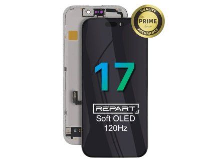 iPhone 17 LCD Display + dotyk Repart OLED 120Hz