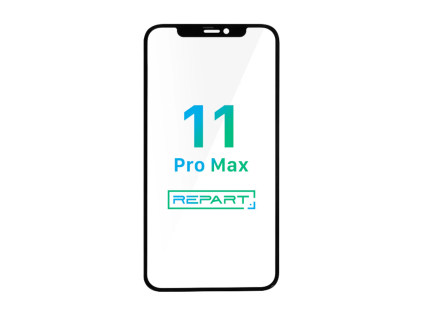 iPhone 11 pro max front glass replacement with oca sklo displeje refurbis material